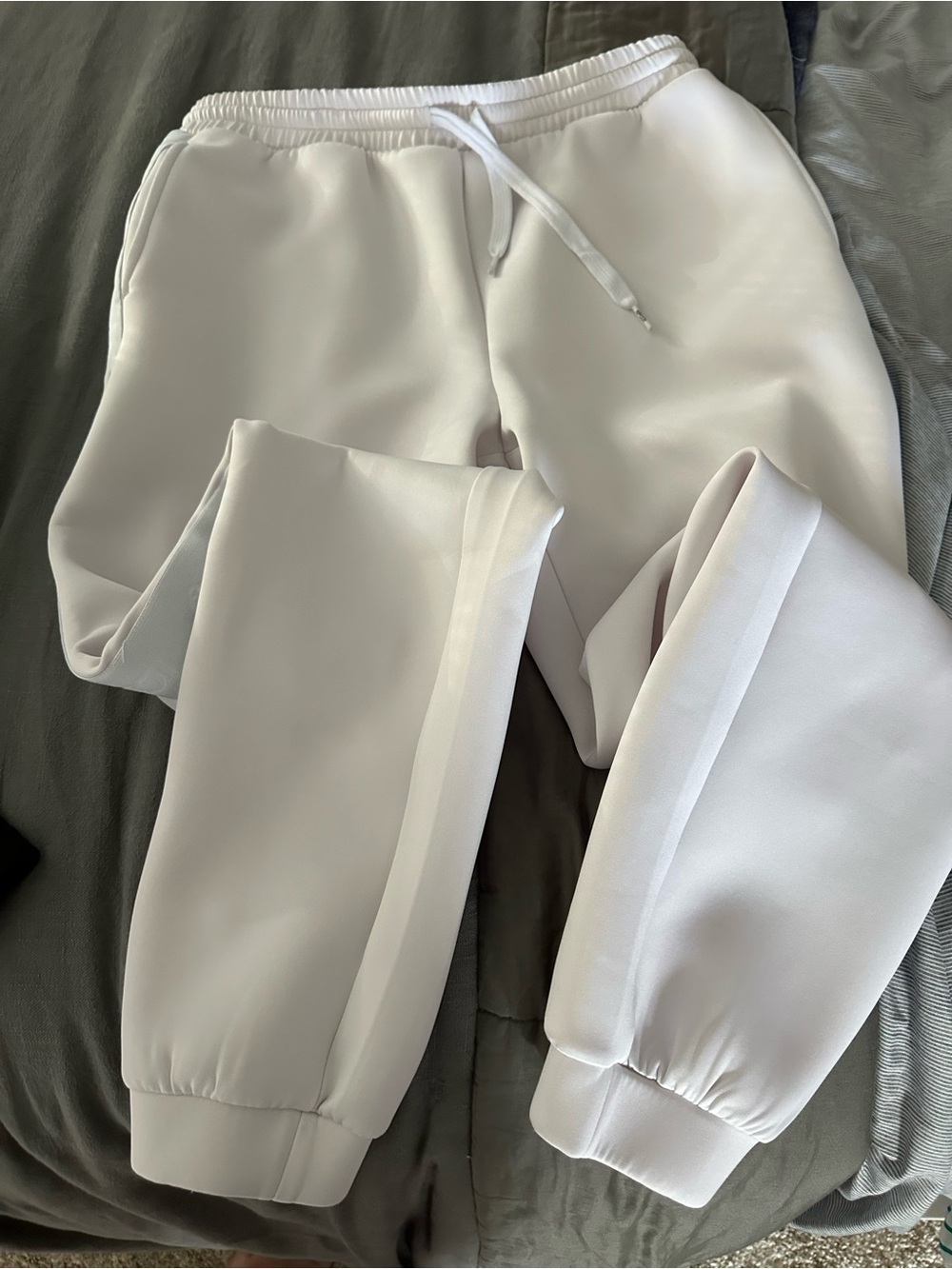 White Cozy Jogger Disney Epcot Sweatpants